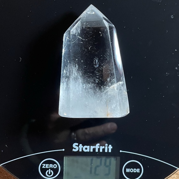 Clear Quartz Inclusion Generator Point - Picture 2 of 4